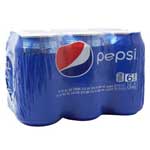 PEPSI CANS 6PK - 12 OZ