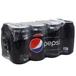 PEPSI BLACK 8PK - 12 OZ