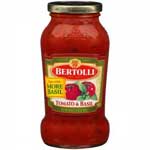 BERTOLLI TOMATO AND BASIL SAUCE - 24 OZ