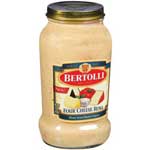 BERTOLLI FOUR CHEESE ROSA ALFREDO SAUCE - 15 OZ
