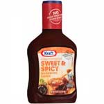 KRAFT SWEET & SPICY BBQ SAUCE - 18 OZ