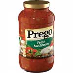 PREGO FRESH MUSHROOM SAUCE - 24 OZ