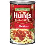 HUNTS MEAT PASTA SAUCE - 24 OZ
