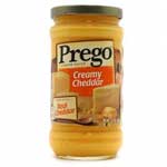 PREGO CREAMY CHEDDAR CHEESE SAUCE - 14.5 OZ