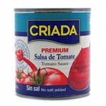 CRIADA SALSA TOMATE SIN SAL - 8 OZ