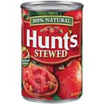 HUNTS STEWED TOMATOES - 14.5 OZ
