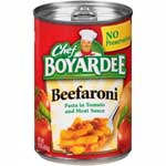 CHEF BOYARDEE BEEFARONI - 15 OZ