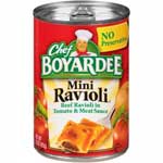 CHEF BOYARDEE MINI RAVIOLI - 15 OZ