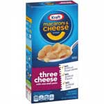 KRAFT MACARONI & CHEESE THREE CHEESE - 7.25 OZ