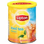 LIPTON LEMON ICED TEA MIX - 4 LB