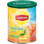 LIPTON DECAFFEINATED LEMON ICED TEA MIX - 25.1 OZ