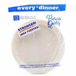 EVERY DINNER PLATO LISO 10 1/4IN - 12 CT