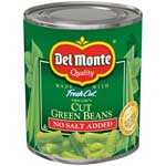 DEL MONTE CUT BEAN UNSALT - 8 OZ