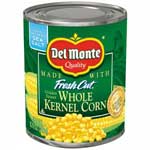 DEL MONTE WHOLE KERNEL CORN - 8.75 OZ