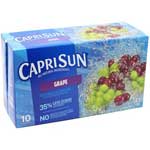 CAPRI SUN GRAPE 10PK - 6 OZ