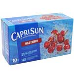 CAPRI SUN WILD CHERRY 10PK - 6 OZ