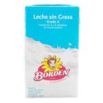 BORDEN LECHE UHT SIN GRASA - 32 OZ