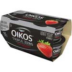 DANNON TRIPLE ZERO STRAWBERRY 4PK - 5.3 OZ