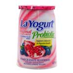LA YOGURT POMEGRANATE BLUEBERRY LOWFAT - 6 OZ