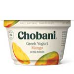 CHOBANI GREEK YOGURT MANGO FRUIT - 5.3 OZ