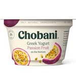 CHOBANI GREEK YOGURT PASSION FRUIT FRUIT - 5.3 OZ