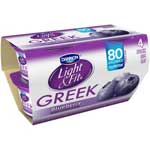 DANNON LIGHT & FIT GREEK BLU 4PK - 5.3 OZ