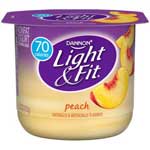 DANNON L&F PEACH SINGLE SERVE - 5.3 OZ