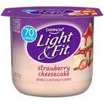DANNON L&F STRAWB/CHEESECAKE - 5.3 OZ