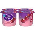 DANNON L&F CHERRY 4PK - 5.3 OZ