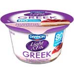DANNON LF GREEK STRAW/CHEESECAKE - 5.3 OZ