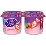 DANNON L&F STRAWBERRY 4PK - 5.3 OZ