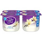 DANNON L&F VANILLA 4PK - 5.3 OZ