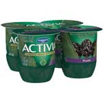 DANNON ACTIVIA PRUNES 4PK - 4 OZ