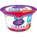 DANNON L&F GREEK STRAWBERRY SS - 5.3 OZ