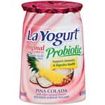 LA YOGURT PINA COLADA LOWFAT - 6 OZ