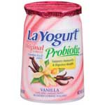 LA YOGURT VANILLA LOW FAT - 6 OZ