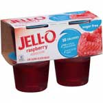 JELL-O RASPBERRY GELATIN SNACKS - 3.62 OZ