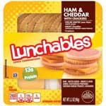 OSCAR MAYER LUNCHABLES HAM+CHEDDAR - 3.2 OZ