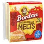 BORDEN  GRILLED CHEESE MELTS - 12 OZ