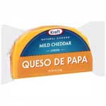 KRAFT QUESO PAPA CHEDDAR MILD - 8 OZ