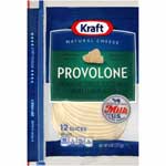 KRAFT PROVOLONE SLICES - 8 OZ