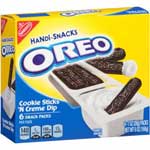 NABISCO OREO COOKIE STICKS 'N CREME DIP - 6 CT
