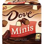 DOVE MINIS DARK CHOCOLATE VARIETY - 10.5 OZ