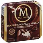MAGNUM ICE CREAM BARS DOUBLE CHOC VANILL - 9.12 OZ