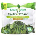 GREEN GIANT STEAMERS BROCCOLI FLORETS - 12 OZ