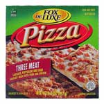 FOX DELUXE PIZZA THREE MEAT - 5.2 OZ