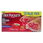HOT POCKETS PEPPERONI PIZZA - 54 OZ