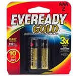 EVEREADY GOLD AAA 2-PACK - 1 EA