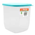 IMUSA RECT. PLASTICO ALTO 2 LT - 1 EA