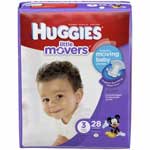 HUGGIES LITTLE MOVERS S3 JBO - 28 CT